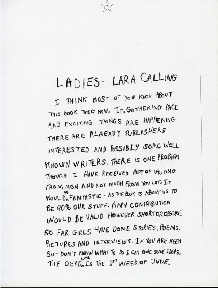 Striptease in East London, p7